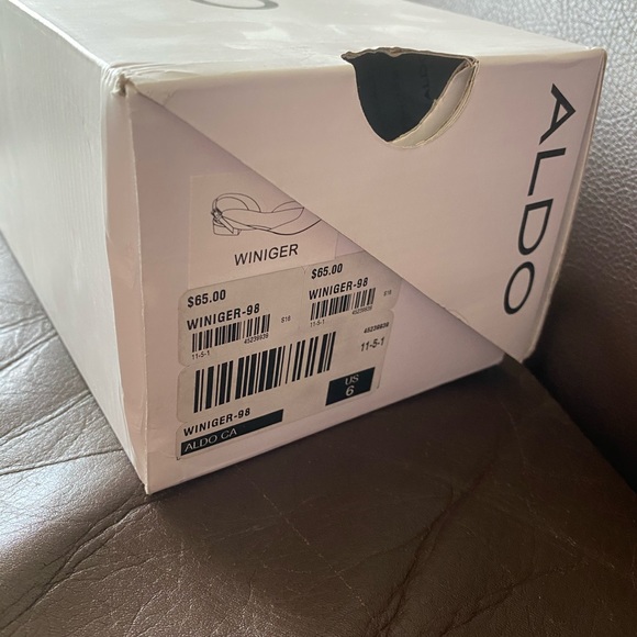 BNIB Aldo Winiger Sling backtoe spring time shoes - Picture 8 of 8